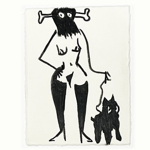 Fetisch Bulldock II de Jörg Herz, Dibujo a la venta en Singulart