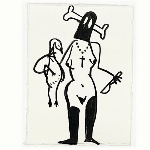 Fetisch Gans I de Jörg Herz, Dibujo a la venta en Singulart