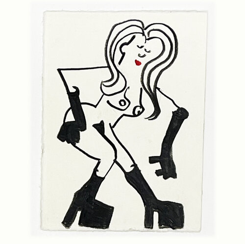 Fetisch Stiefel I di Jörg Herz, Disegno in vendita su Singulart