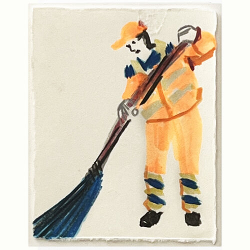 Strassenfeger I by Jörg Herz, Drawing for Sale on Singulart