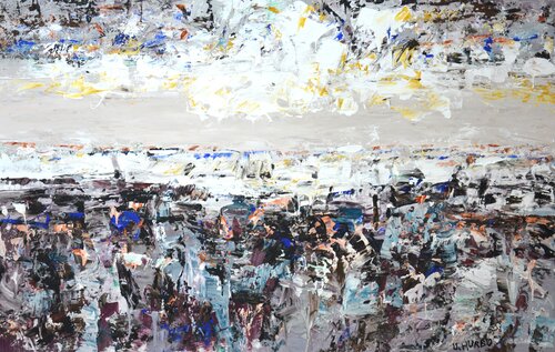 Abstraction 2/  Artist Uladzimir Hurbo di Arts Bound, Pittura in vendita su Singulart