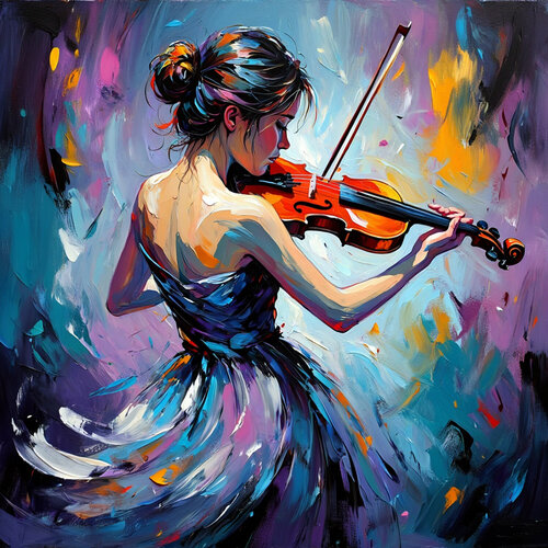 Melody in White di Arts Bound, Stampa in vendita su Singulart