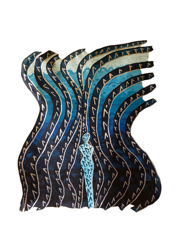 Stop and Breathe di Rika Maja Duevel, Pittura in vendita su Singulart