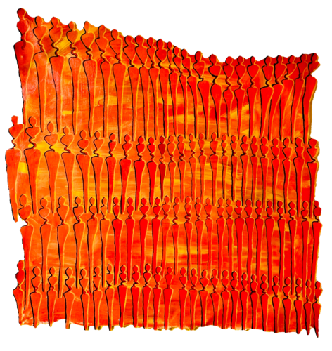You Are Not Alone di Rika Maja Duevel, Pittura in vendita su Singulart