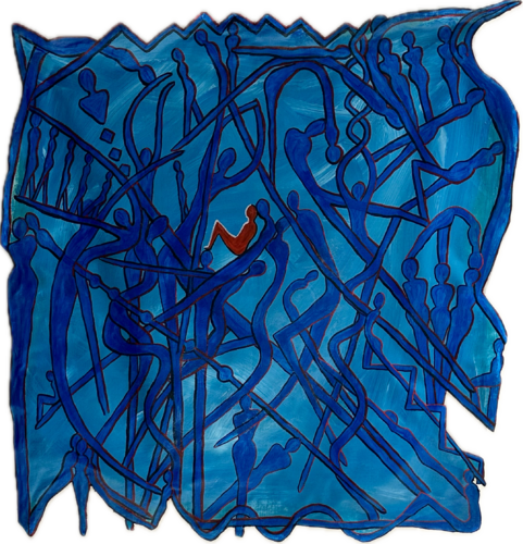My Shadow Dancers di Rika Maja Duevel, Pittura in vendita su Singulart