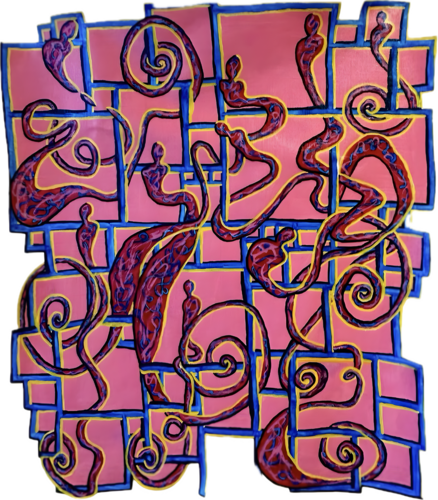 Circular Vortex di Rika Maja Duevel, Pittura in vendita su Singulart