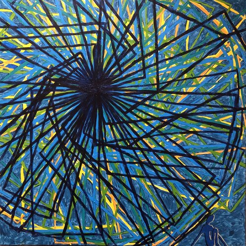 Stretching Away From the Present di Rika Maja Duevel, Pittura in vendita su Singulart