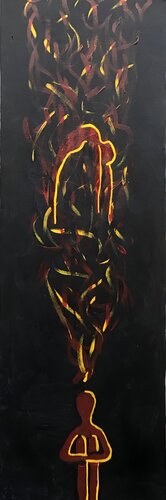 Trapped in a Moment von Rika Maja Duevel, Malerei kaufen auf Singulart