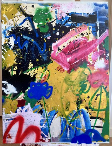 Garden of Marks #3 di Jemar Michael, Pittura in vendita su Singulart