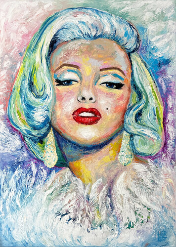 Marilyn Manroe von Nelli Herbst, Malerei kaufen auf Singulart