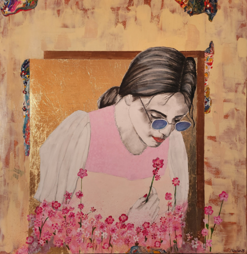 Flower Girl von Susanne Walser, Malerei kaufen auf Singulart