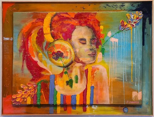 Lieblingsmusik by Susanne Walser, Painting for Sale on Singulart