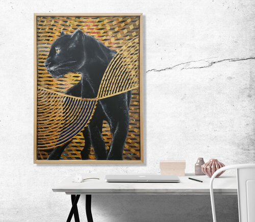 Panther by Susanne Walser, Painting for Sale on Singulart