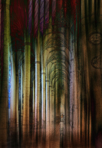 Zum Himmel empor / Élévation vers le ciel van Uwe Kobold, Fotografie te koop op Singulart