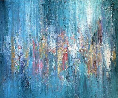 DANCING WATERS van Maria Weigt, Schilderij te koop op Singulart