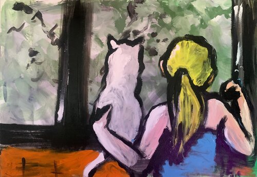 Innocence von Francesca Romana Luzi, Malerei kaufen auf Singulart