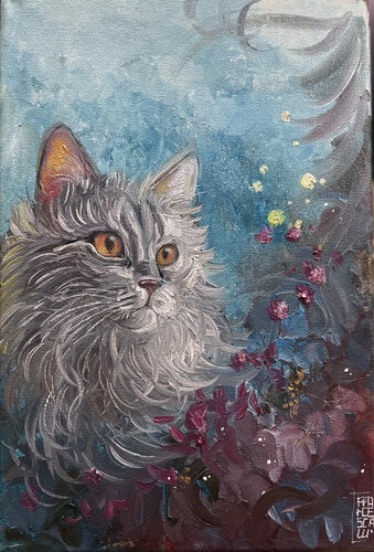 Intenso by Francesca Romana Luzi, 油畫 for Sale on Singulart
