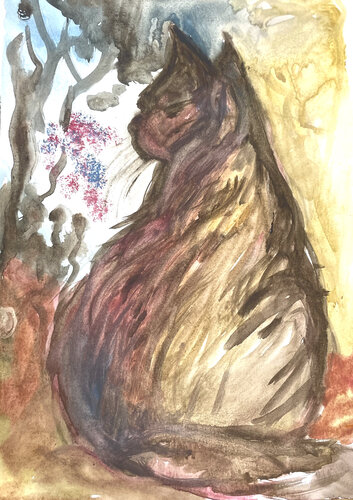 Contemplazione by Francesca Romana Luzi, 油畫 for Sale on Singulart