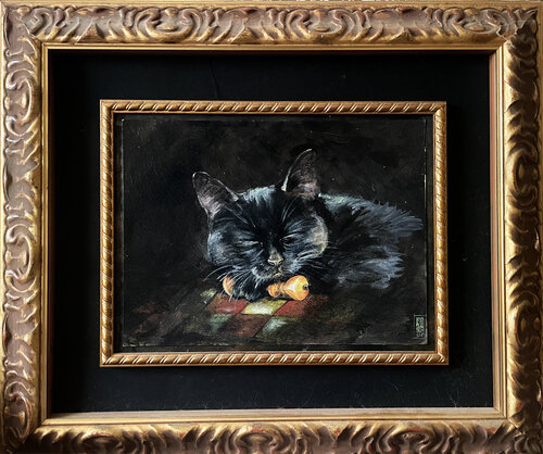 Il Custode del crepuscolo by Francesca Romana Luzi, 油畫 for Sale on Singulart