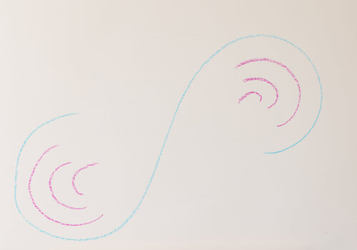 Echte Freundschaft - pure friendship by Prof. Dr. Silke Kettig, Work on Paper for Sale on Singulart