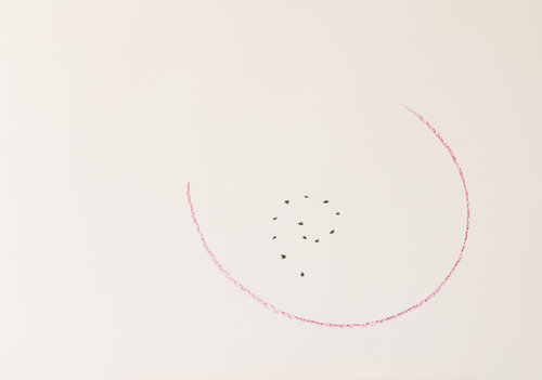 Der Anfang - the begining di Prof. Dr. Silke Kettig, Opera su carta in vendita su Singulart