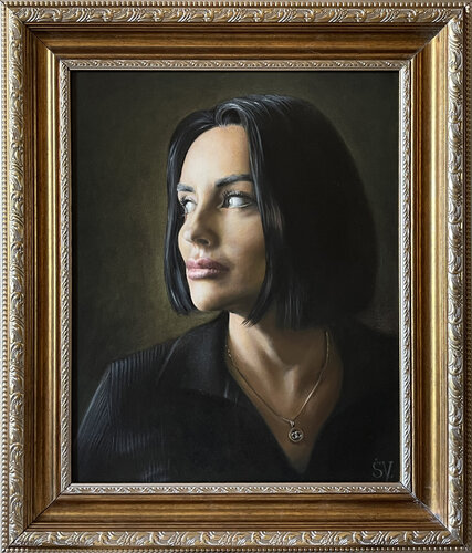 Gaze of Silence van Sumarokov Vladimir, Schilderij te koop op Singulart