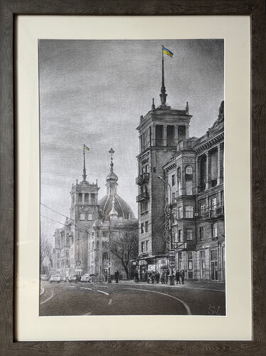 Mariupol. Silence and Memory von Sumarokov Vladimir, Zeichnungen kaufen auf Singulart