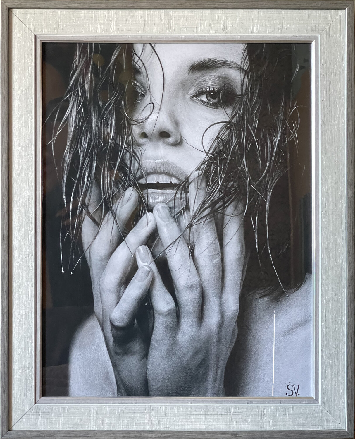 Time is Water..Hyperrealism Water Drops Sumarokov Vladimir