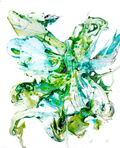 Ecos de Esmeralda par Humberto Rivera, Peinture en vente sur Singulart