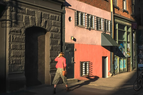 Woman walking by Chervine, Photography for Sale on Singulart