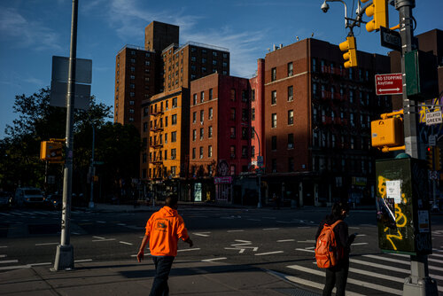 Man with Orange shirt by Chervine, Photography for Sale on Singulart