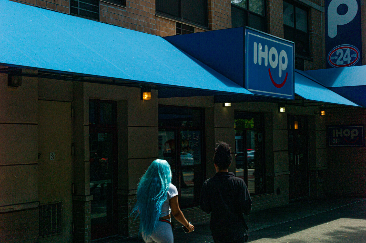 iHop and Blue hair Chervine