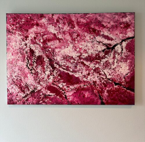 Kirschblüten II van Marc Hercole, Schilderij te koop op Singulart