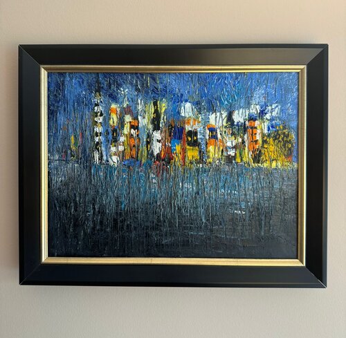 City night van Marc Hercole, Schilderij te koop op Singulart
