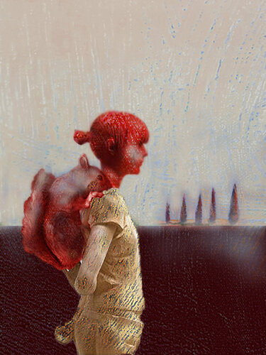 Siamo fatti della stessa materia dei sogni    (Omaggiando W. Shakespeare) di Barbara Ruzziconi, Altri media in vendita su Singulart