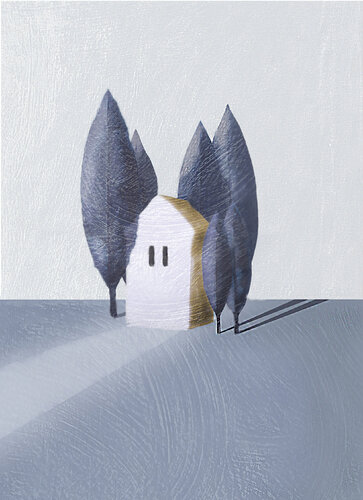 "Luogo di preghiera laico" de Barbara Ruzziconi, Pintura a la venta en Singulart