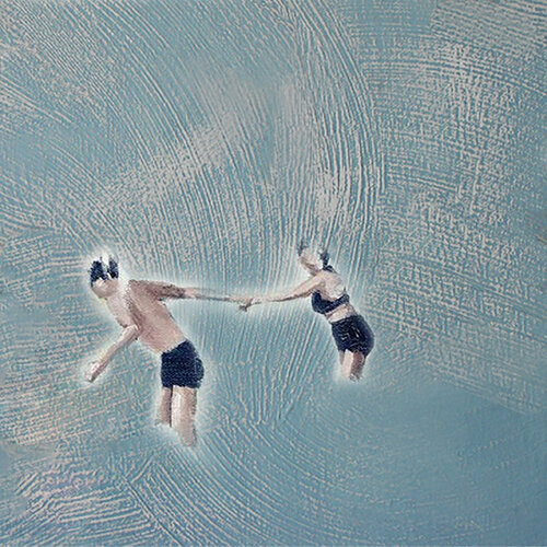 " Displacement n.2 " ( Spaesamenti n.2) von Barbara Ruzziconi, Malerei kaufen auf Singulart
