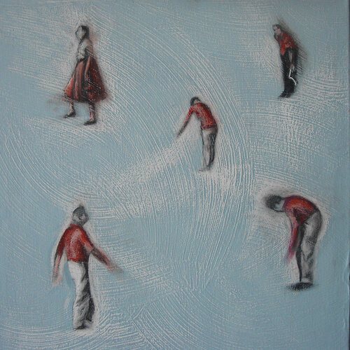 " Displacement n.1 " ( Spaesamenti n.1) van Barbara Ruzziconi, Schilderij te koop op Singulart
