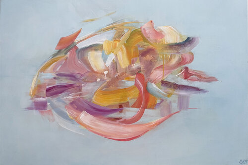 Wolke sieben von Maria-Josephin Hagewald, Malerei kaufen auf Singulart