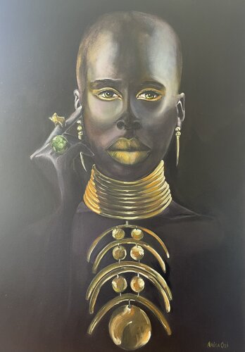 mujer calva de Martha Ariza (ARIZA OLÍ), Pintura a la venta en Singulart