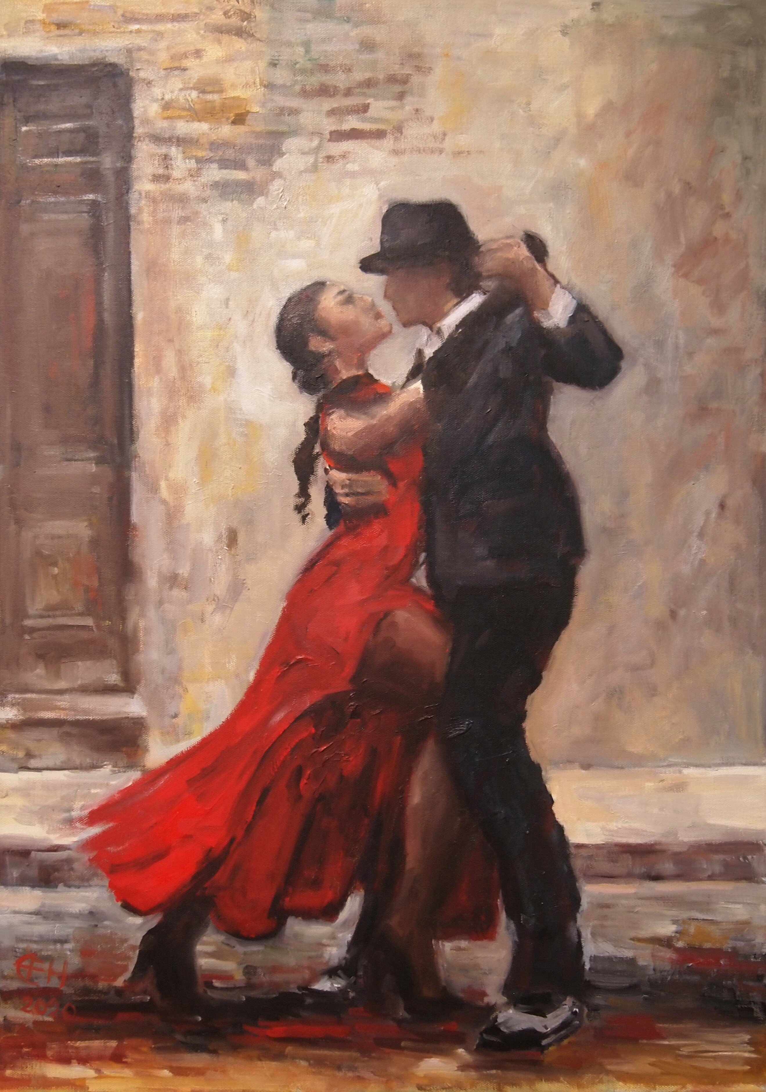 Thema tango Gemälde