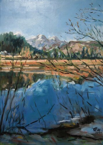 Early Spring van Ellen Fasthuber-Huemer, Schilderij te koop op Singulart