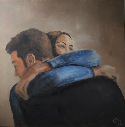 Together Again von Ellen Fasthuber-Huemer, Malerei kaufen auf Singulart