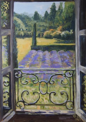 Nice View, Provence by Ellen Fasthuber-Huemer, Painting for Sale on Singulart