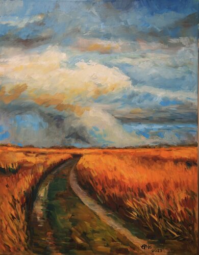 One Of These Days de Ellen Fasthuber-Huemer, Pintura a la venta en Singulart