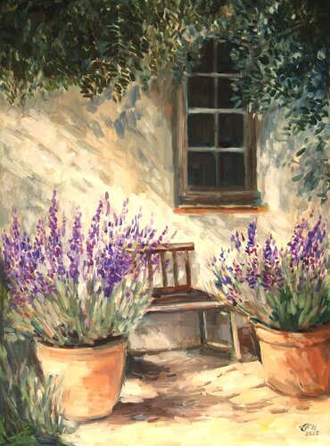 A Place To Be von Ellen Fasthuber-Huemer, Malerei kaufen auf Singulart