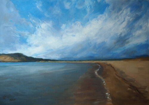 By The Sea de Ellen Fasthuber-Huemer, Pintura a la venta en Singulart