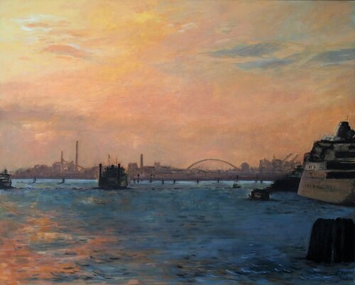Sunset Mestre, Venice Ellen Fasthuber-Huemer