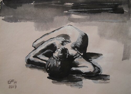 Nude With Shadows Ellen Fasthuber-Huemer