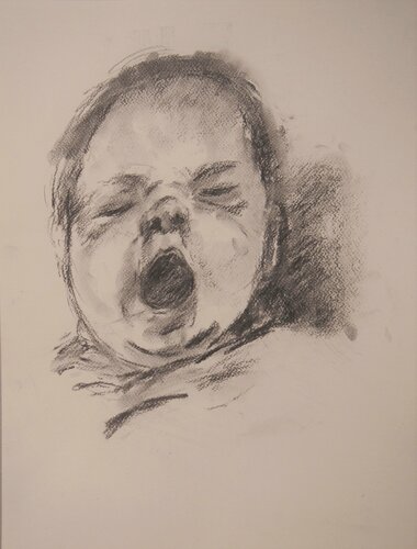 The Beginning van Ellen Fasthuber-Huemer, Tekening te koop op Singulart